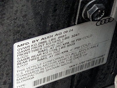 2025 Audi Q7 Premium Plus 55 TFSI quattro