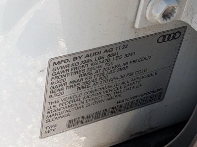 2023 Audi Q7 Premium Plus 55 TFSI quattro