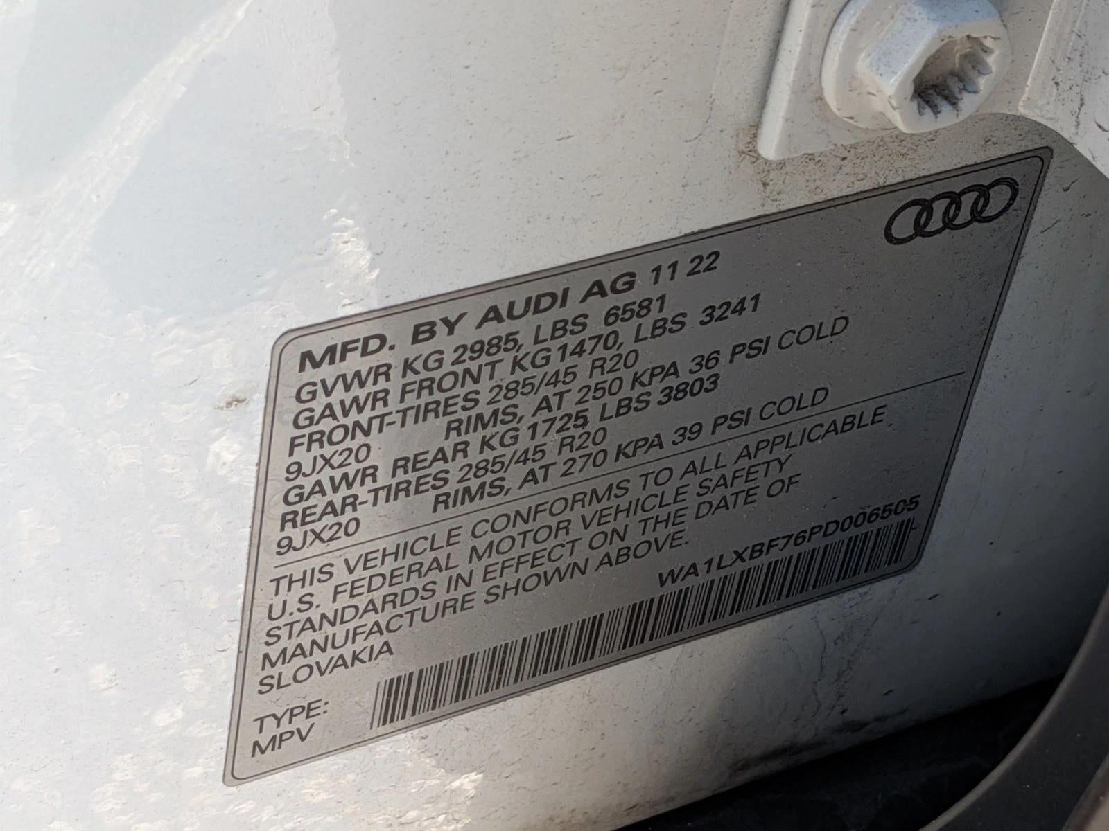 2023 Audi Q7 Premium Plus 55 TFSI quattro
