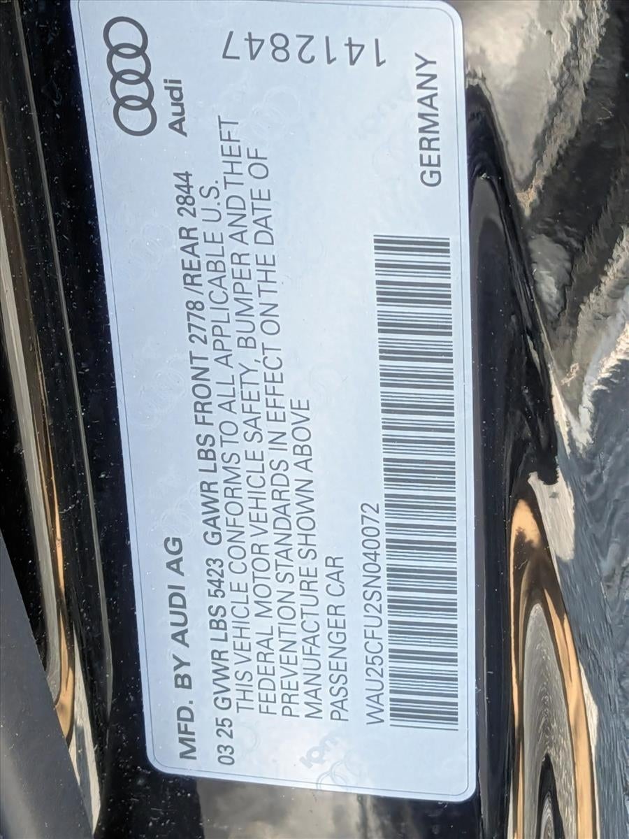 2025 Audi S5 Premium Plus 3.0 TFSI quattro