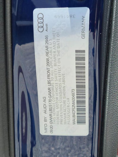 2021 Audi S5 Sportback Prestige 3.0 TFSI quattro