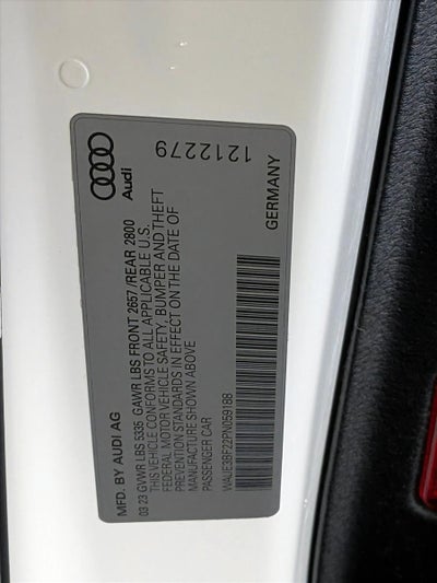 2023 Audi A6 Sedan Premium Plus 45 TFSI quattro