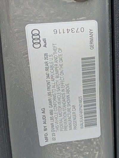2023 Audi A4 Sedan S line Premium Plus 45 TFSI quattro