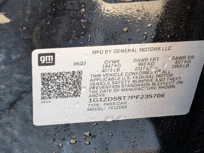 2023 Chevrolet Malibu 4dr Sdn 1LT