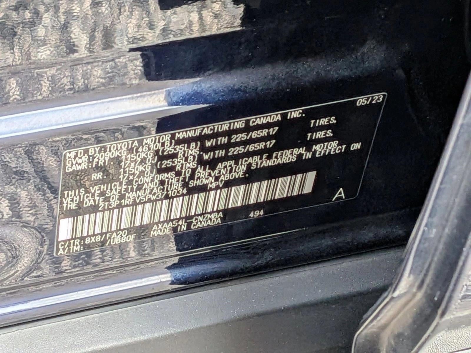 2023 Toyota RAV4 XLE AWD (Natl)