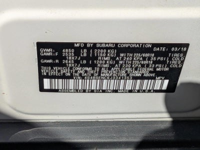 2018 Subaru Outback 3.6R Limited