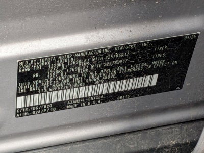 2025 Toyota RAV4 Hybrid LE AWD (Natl)