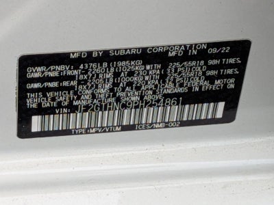 2023 Subaru Crosstrek Limited CVT