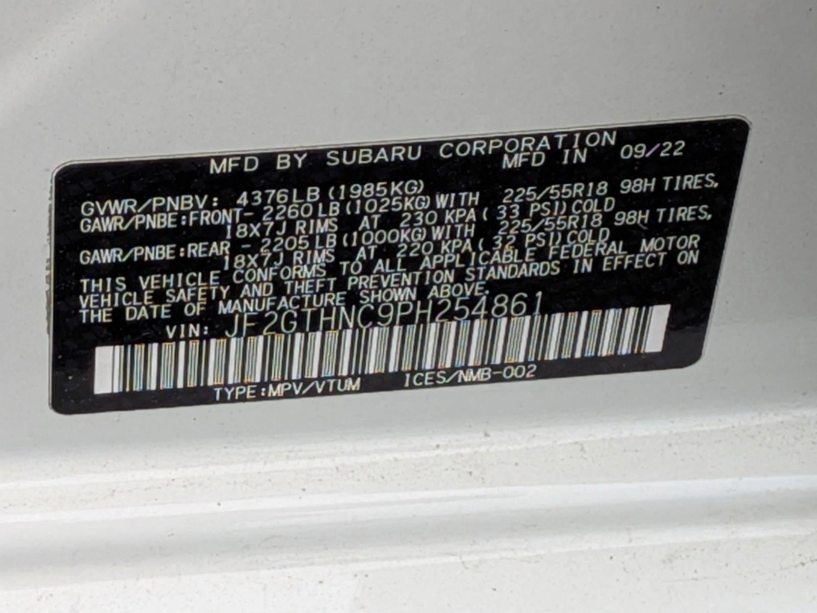 2023 Subaru Crosstrek Limited CVT