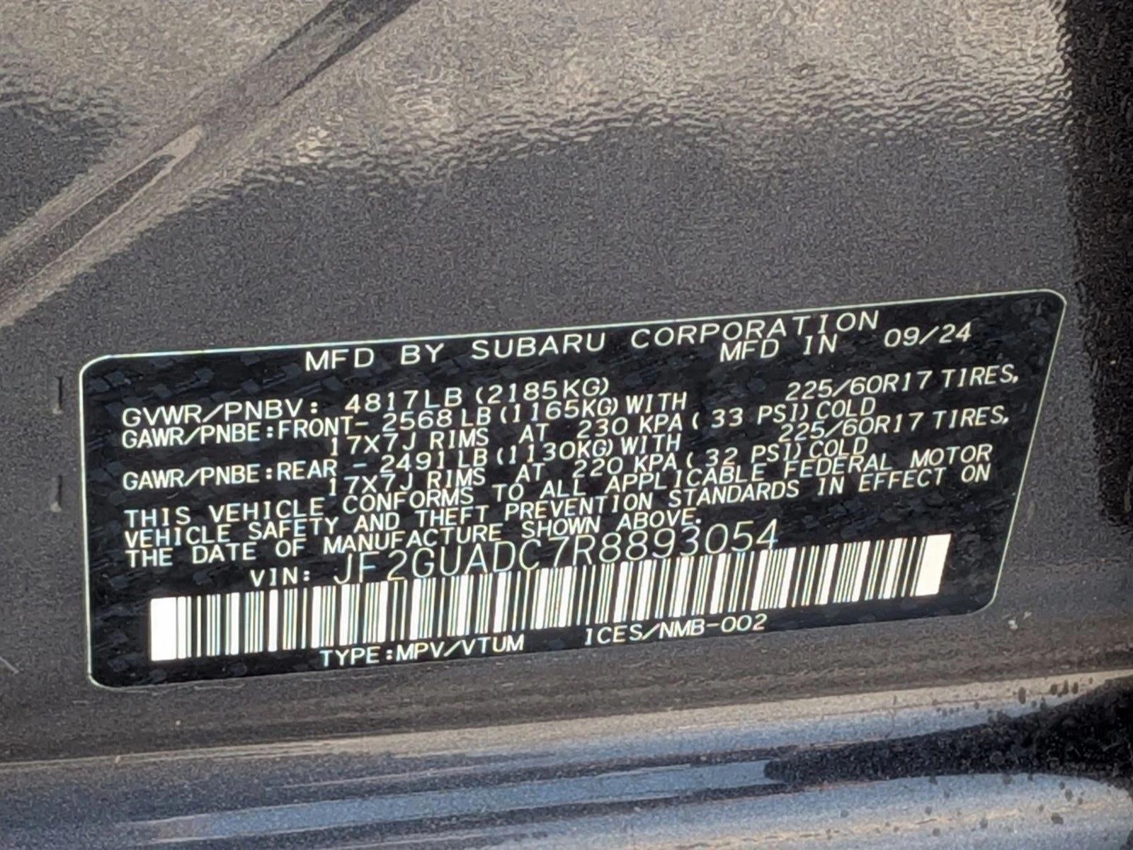2024 Subaru Crosstrek Premium AWD