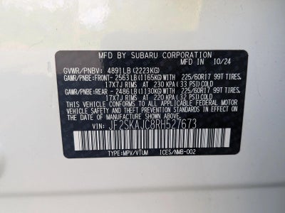 2024 Subaru Forester Wilderness AWD