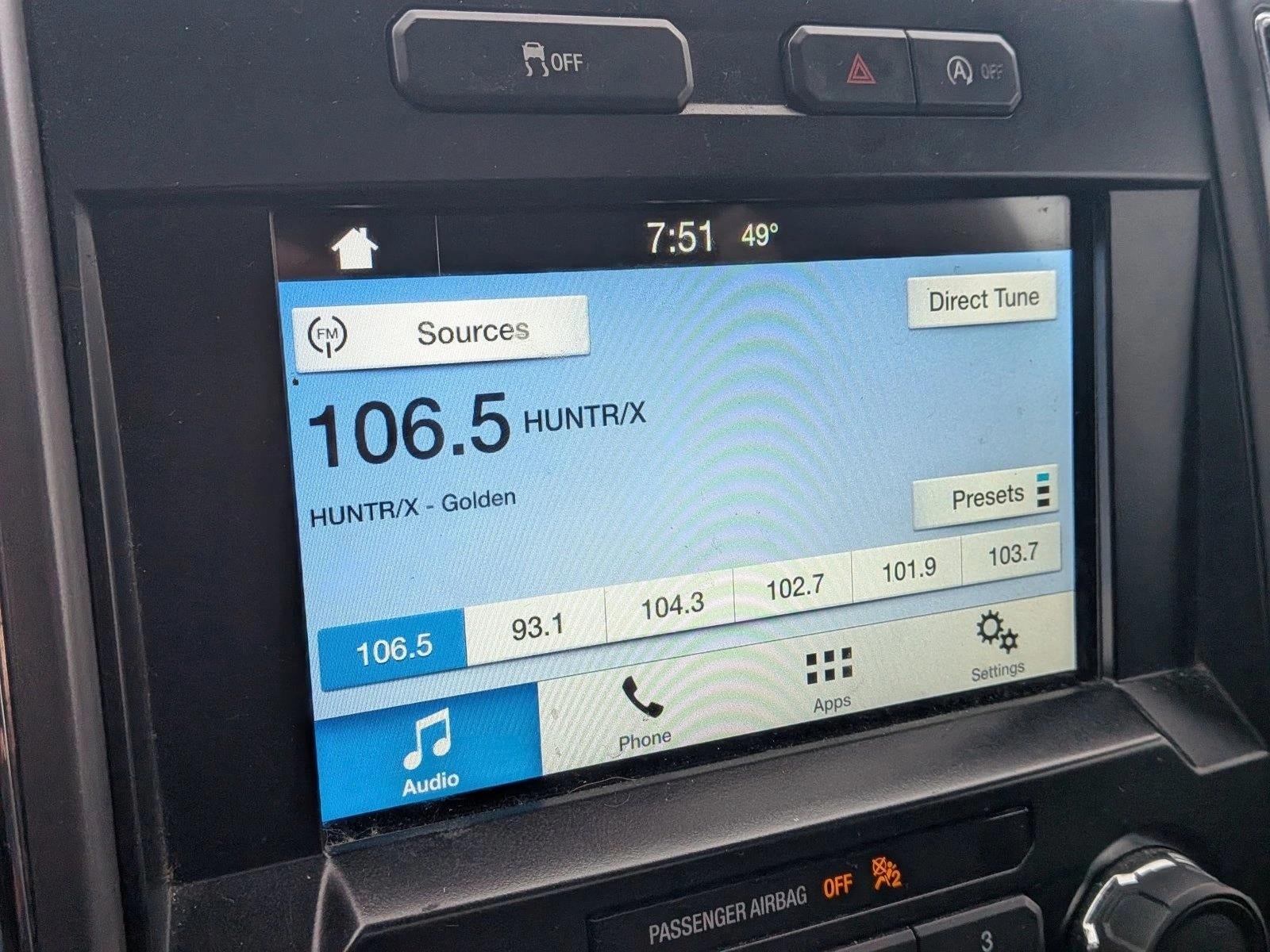 2016 Ford F-150 4WD SuperCrew 5-1/2 Ft Box XLT