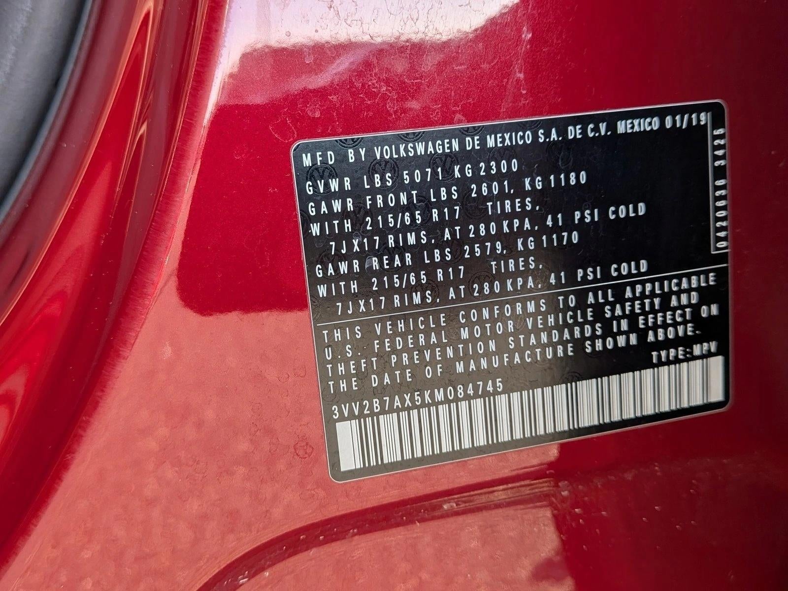 2019 Volkswagen Tiguan 2.0T SE 4MOTION