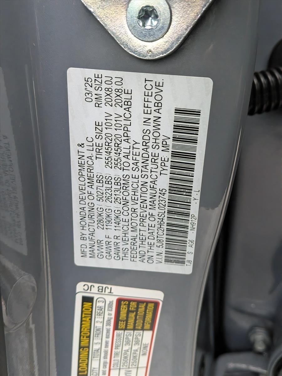 2025 Acura RDX SH-AWD w/A-Spec Package