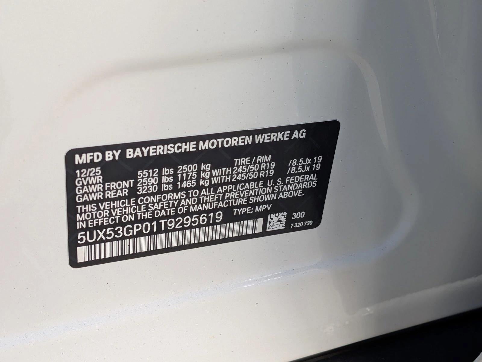 2026 BMW X3 30 xDrive Sports Activity Vehicle