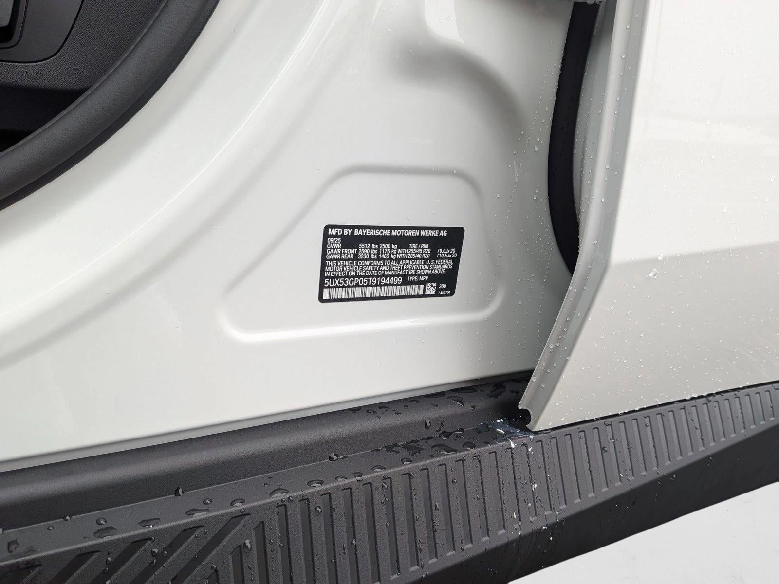 2026 BMW X3 30 xDrive Sports Activity Vehicle