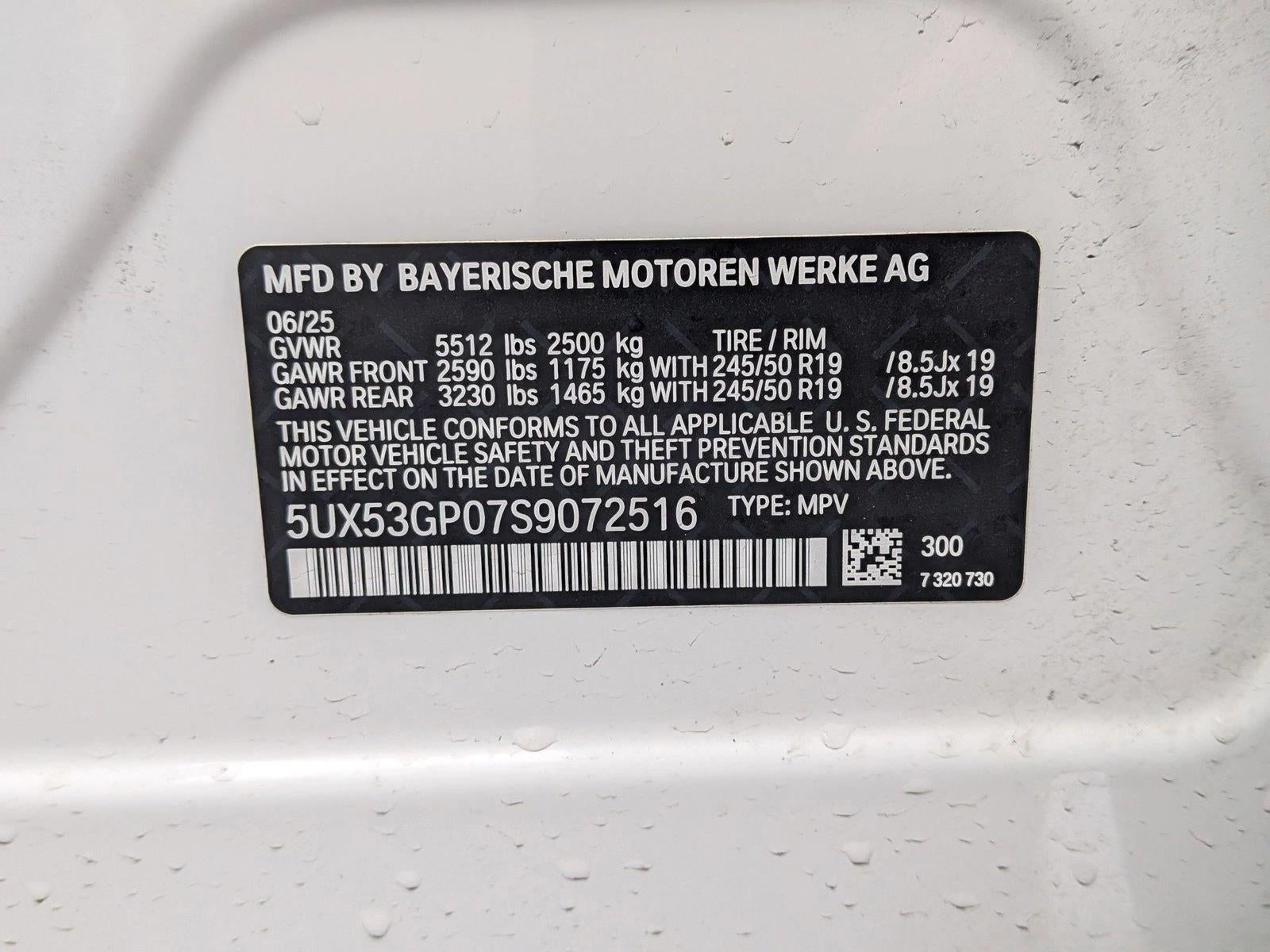 2025 BMW X3 30 xDrive Sports Activity Vehicle