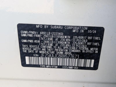 2024 Subaru Forester Wilderness AWD
