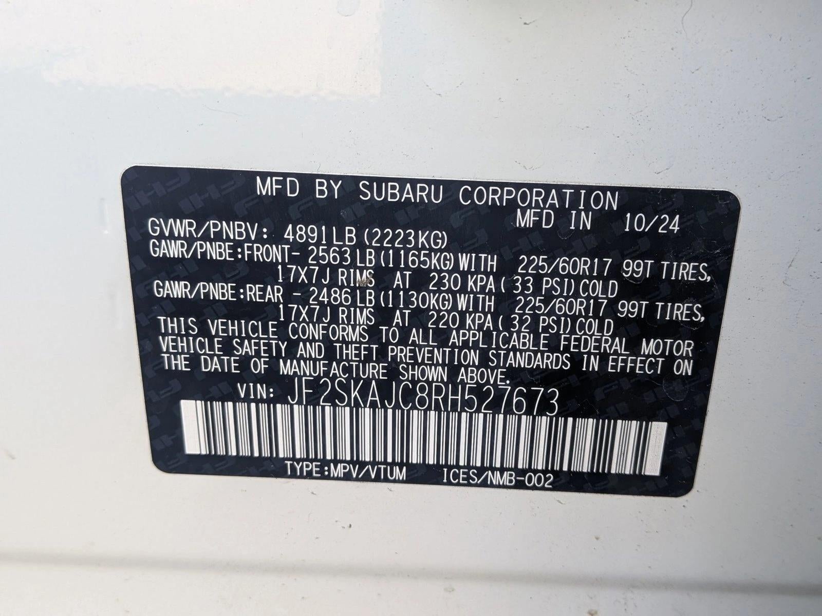 2024 Subaru Forester Wilderness AWD