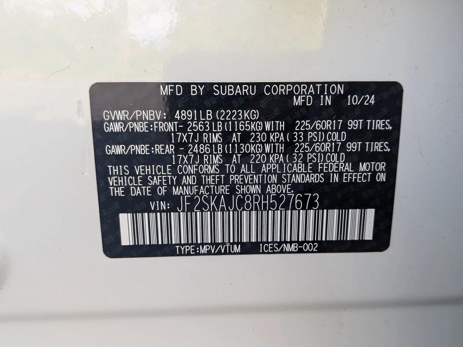 2024 Subaru Forester Wilderness AWD