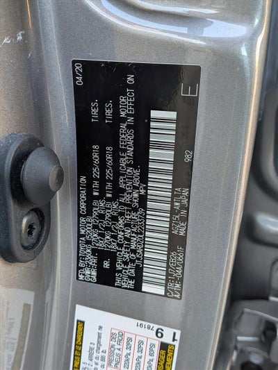 2020 Lexus NX 300 F SPORT AWD