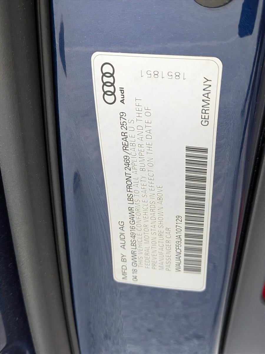 2018 Audi A5 Sportback 2.0 TFSI Premium