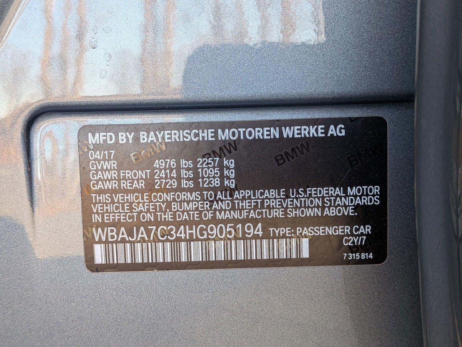 2017 BMW 530i xDrive Sedan