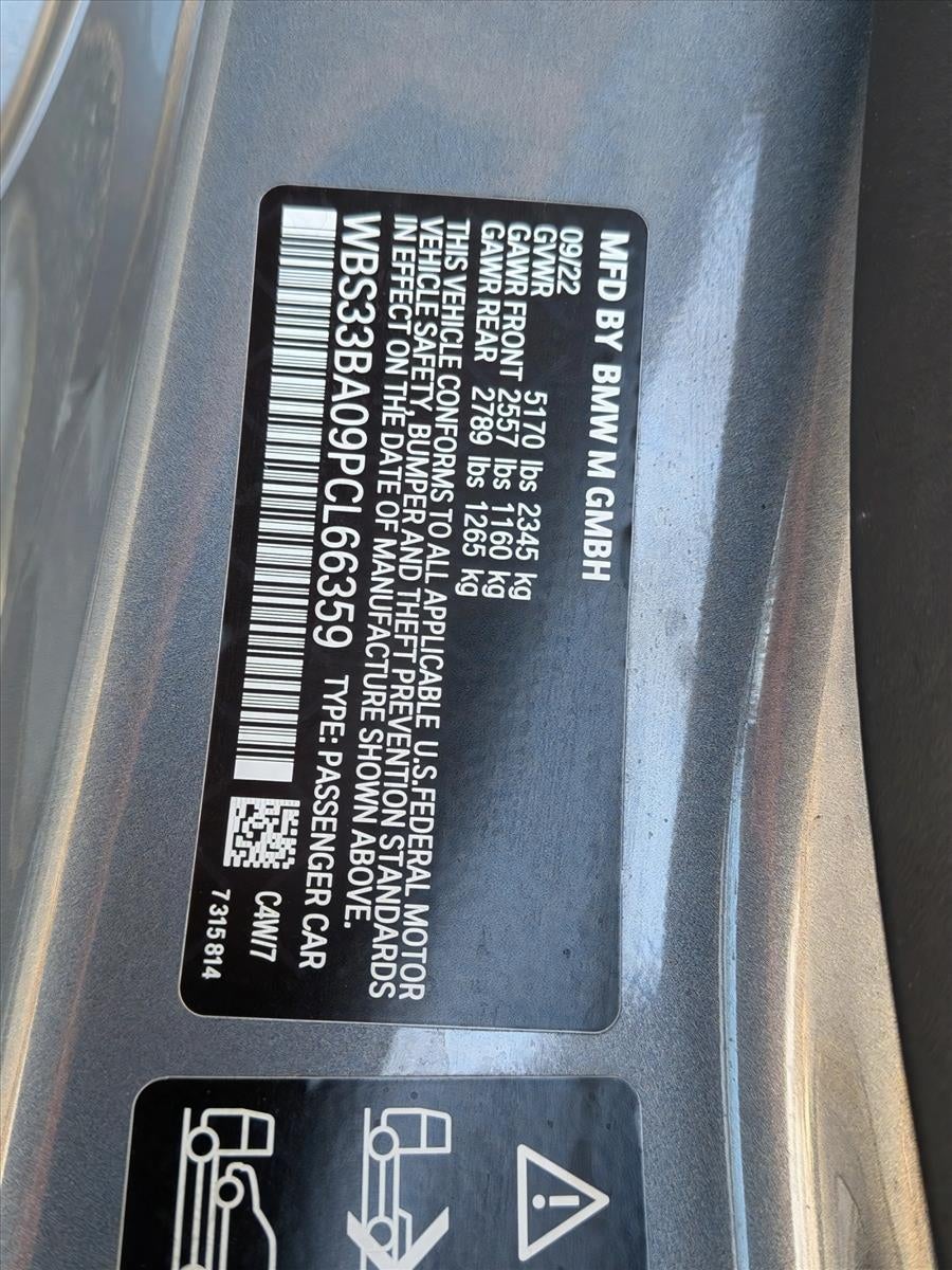 2023 BMW M4 M4 Competition xDrive Convertible