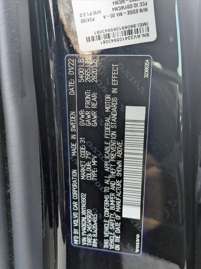 2022 Volvo V90 Cross Country B6 AWD