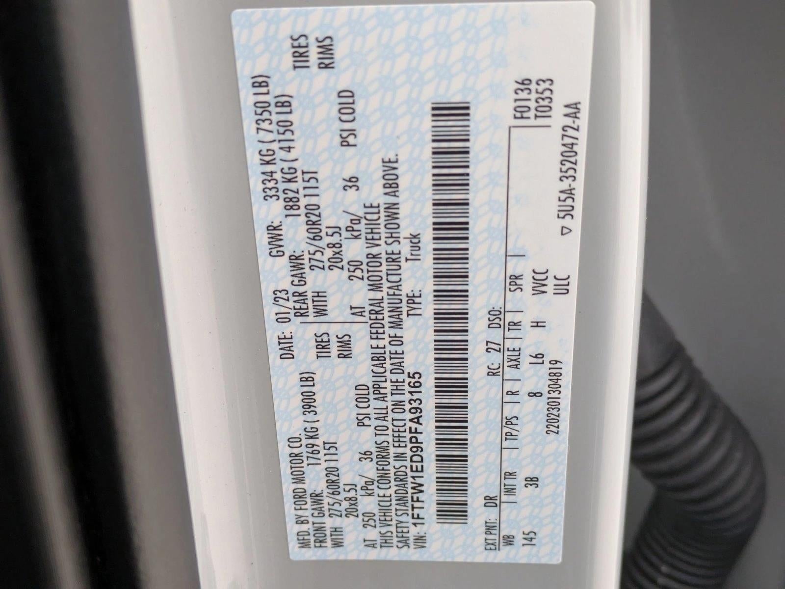 2023 Ford F-150 Platinum 4WD SuperCrew 5.5' Box