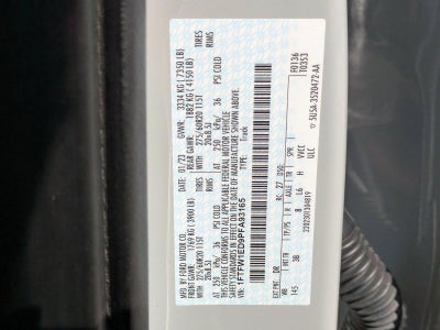 2023 Ford F-150 Platinum 4WD SuperCrew 5.5' Box