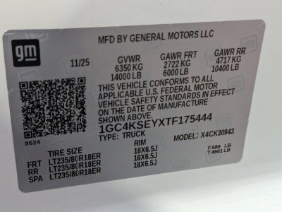 2026 Chevrolet Silverado 3500 HD Crew Cab Long Box 4-Wheel Drive Work Truck