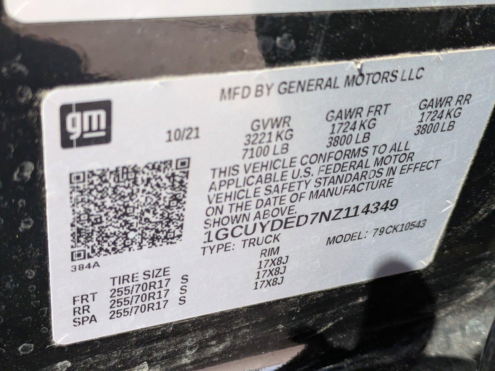 2022 Chevrolet Silverado 1500 LTD Crew Cab Short Box 4-Wheel Drive LT 1LT