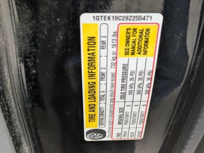 2009 GMC Sierra 1500 Extended Cab Standard Box 4-Wheel Drive SL