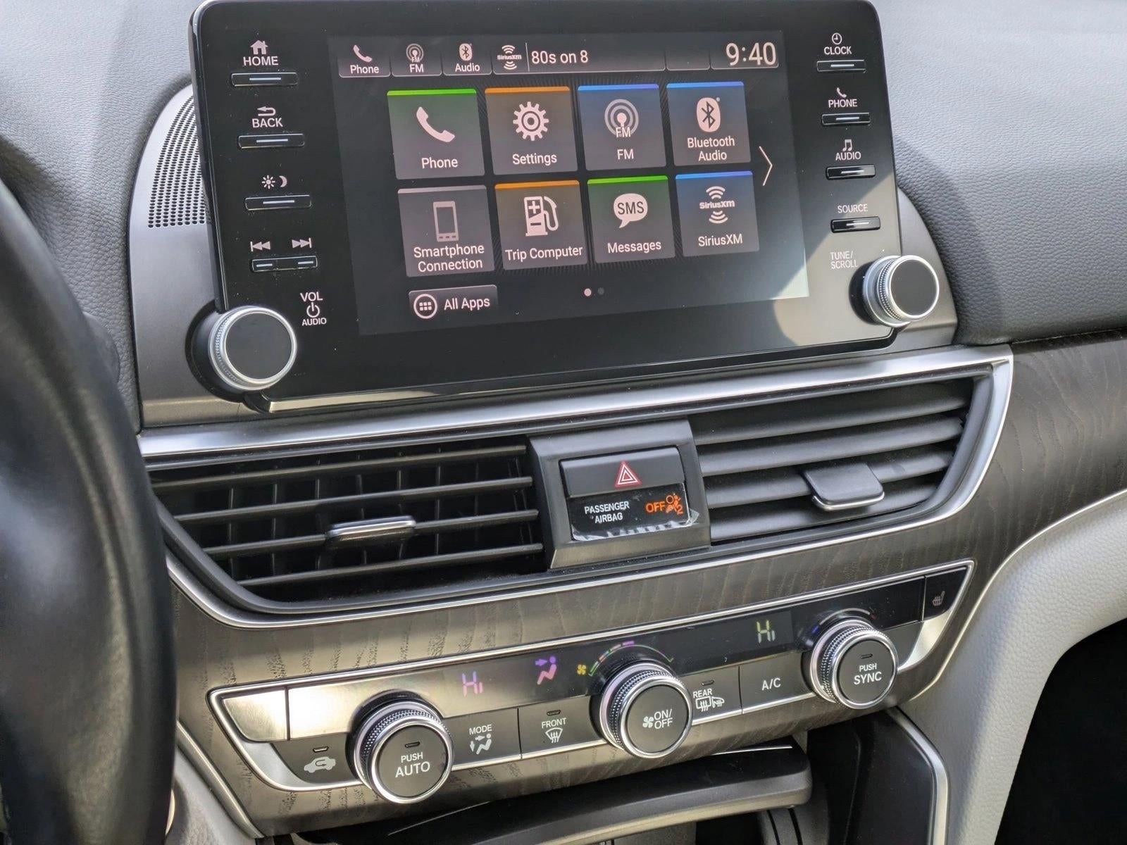 2019 Honda Accord Sedan EX-L 1.5T CVT