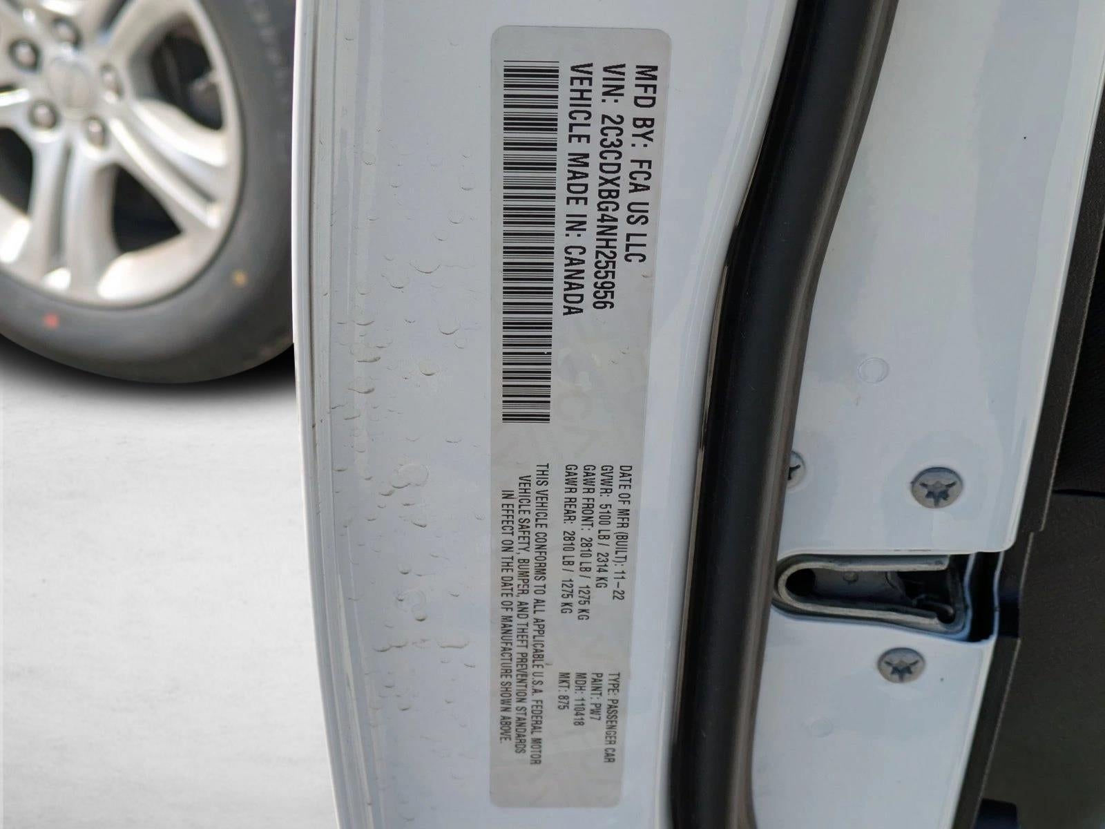 2022 Dodge Charger SXT RWD