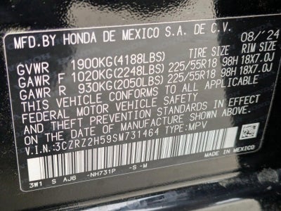 2025 Honda HR-V Sport AWD CVT