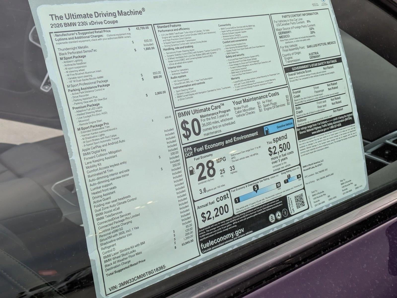 2026 BMW 230i xDrive Coupe