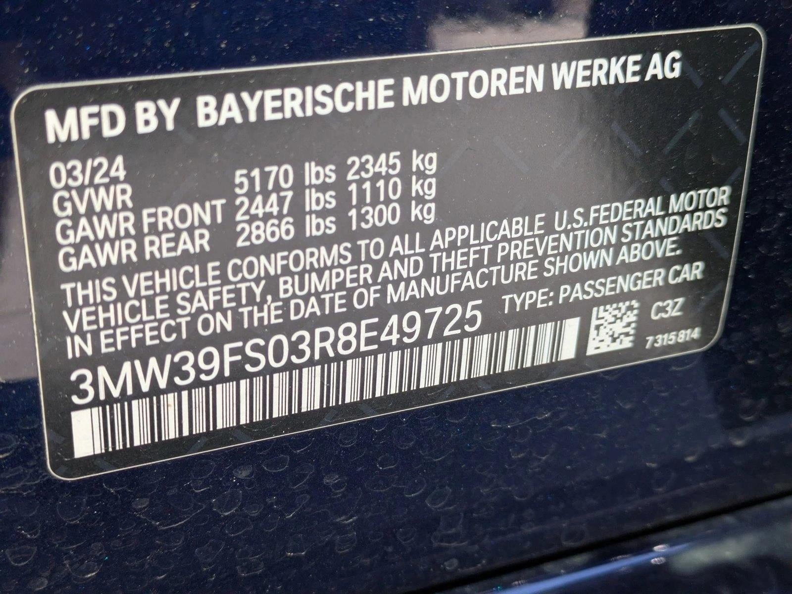 2024 BMW 330e xDrive Plug-In Hybrid