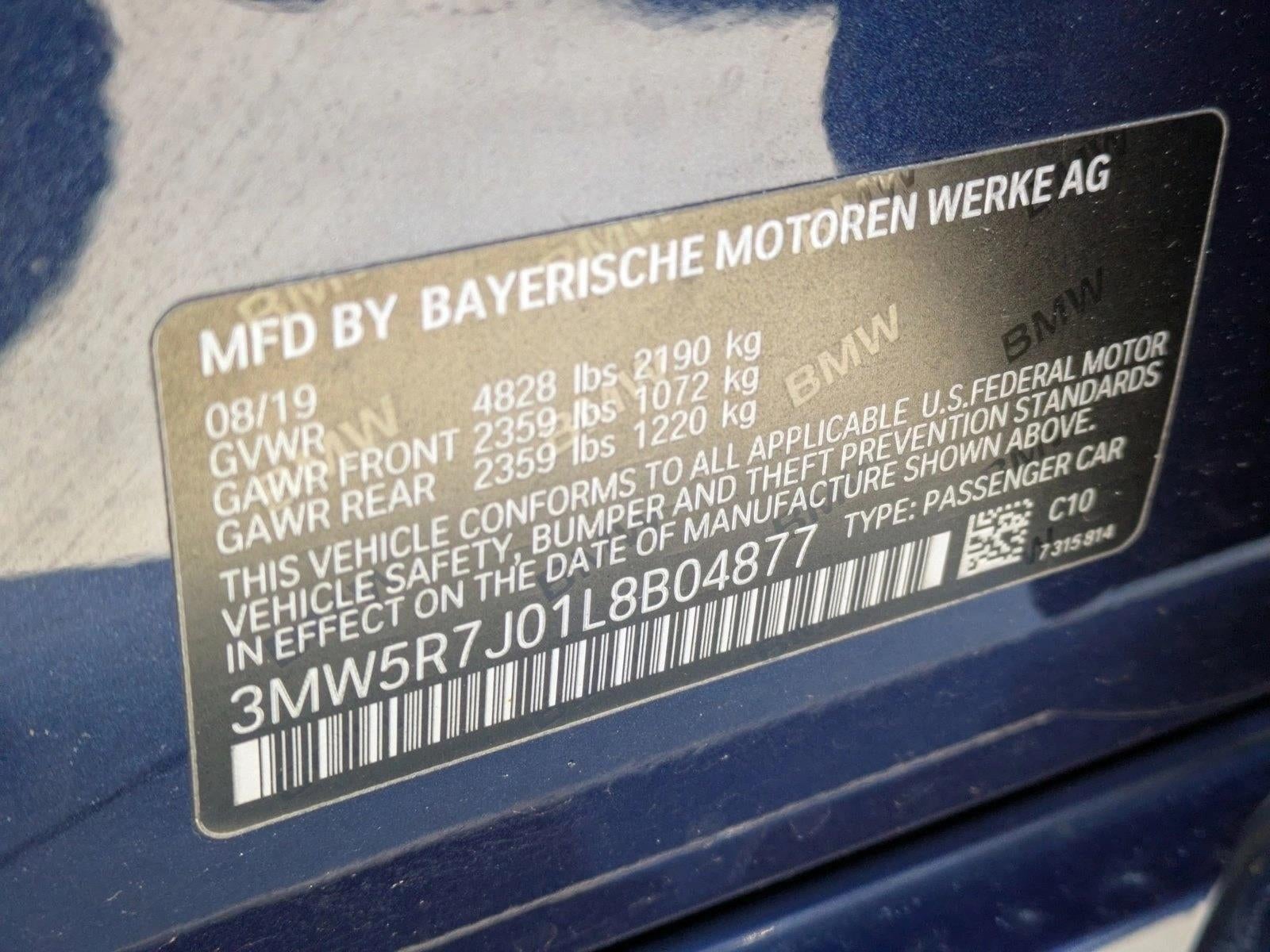 2020 BMW 330i xDrive Sedan North America