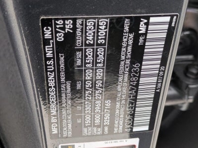 2017 Mercedes-Benz GLS GLS 450 4MATIC® SUV