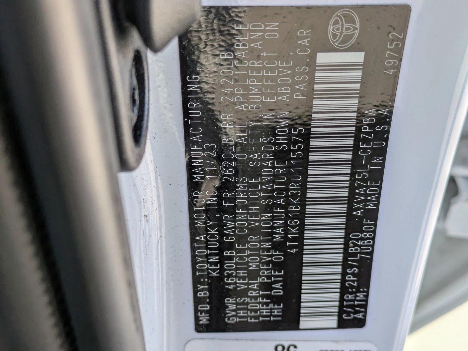 2024 Toyota Camry XSE Auto AWD (Natl)