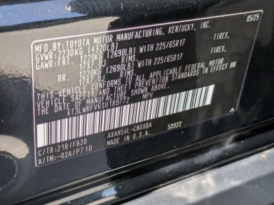 2025 Toyota RAV4 Hybrid LE AWD (Natl)