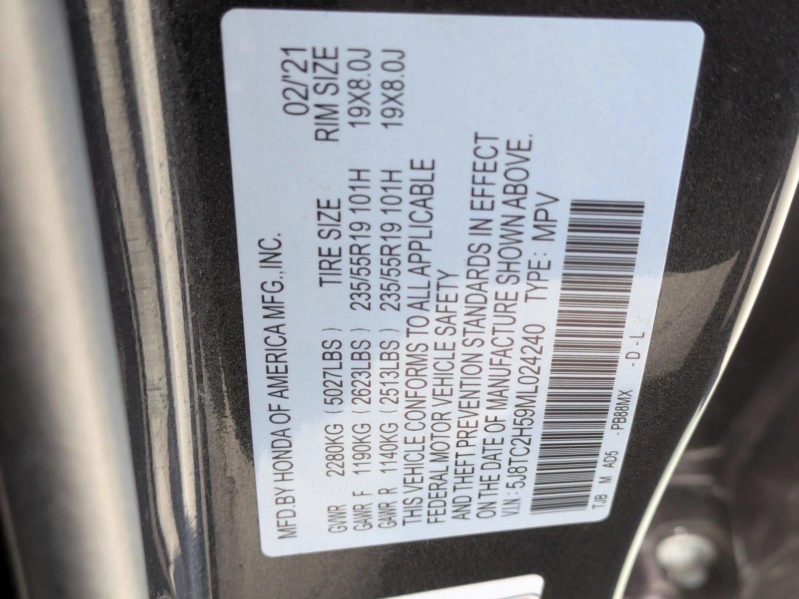 2021 Acura RDX SH-AWD w/Technology Package