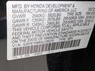 2025 Acura MDX SH-AWD w/Advance Package
