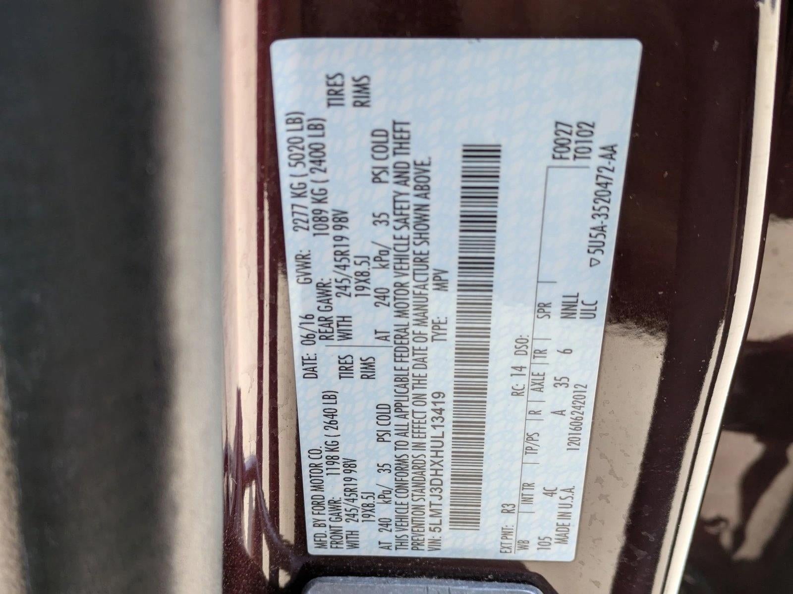 2017 Lincoln MKC Reserve AWD