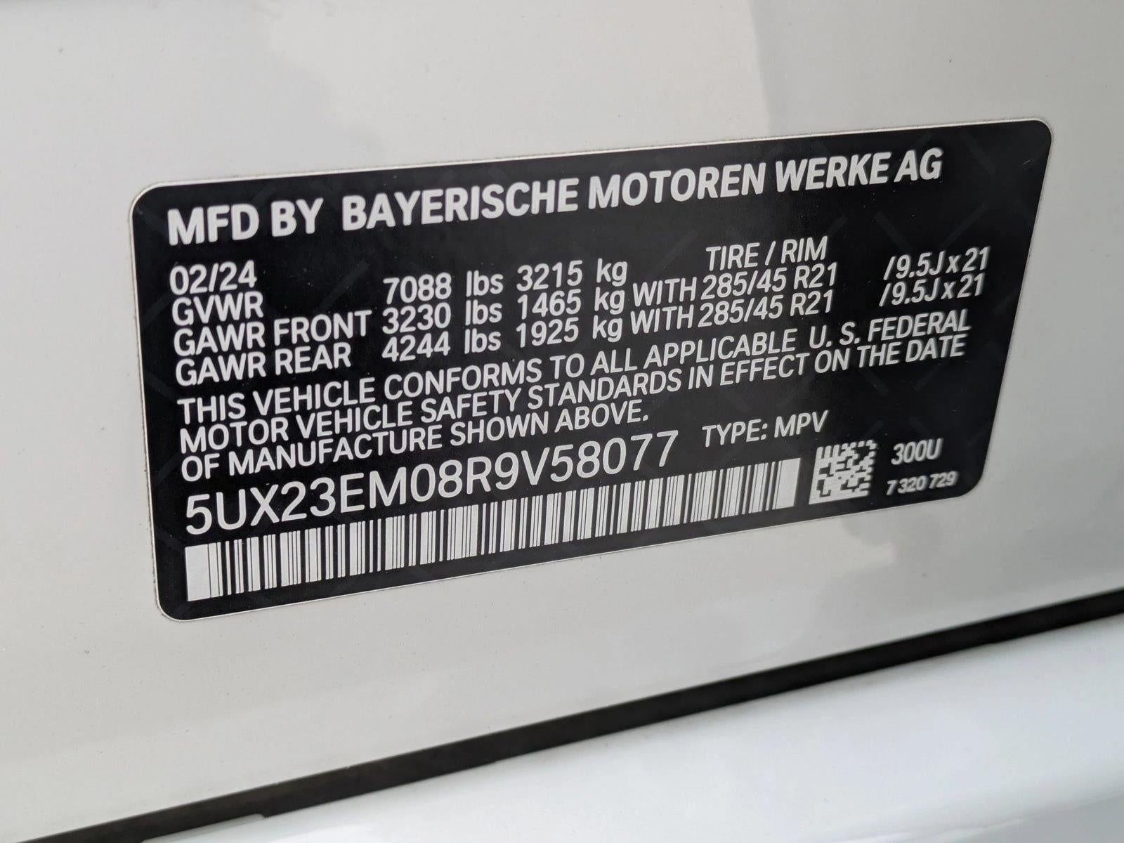 2024 BMW X7 xDrive40i Sports Activity Vehicle