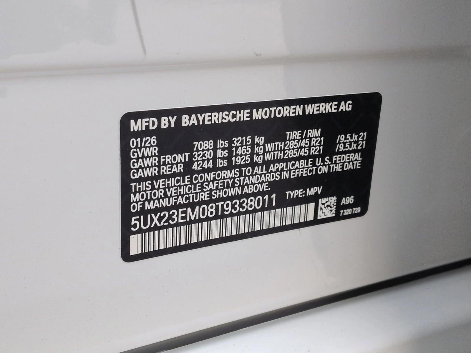 2026 BMW X7 xDrive40i Sports Activity Vehicle