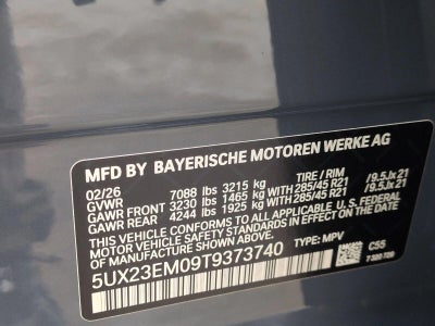 2026 BMW X7 xDrive40i Sports Activity Vehicle