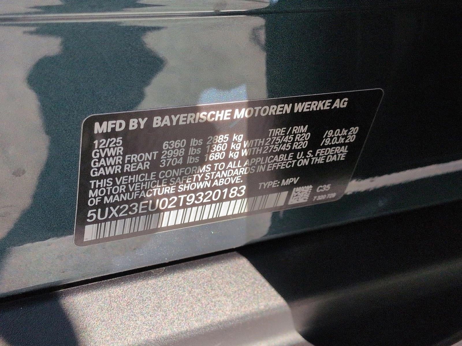 2026 BMW X5 xDrive40i Sports Activity Vehicle